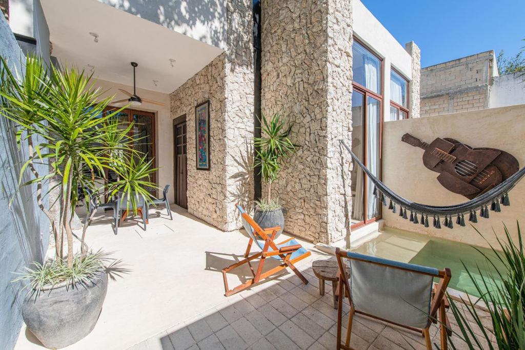 Casa Trova En Santa Lucia Centro, Mérida Exteriör bild